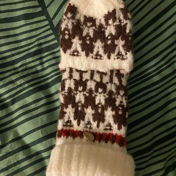 Free People First Frost Fairisle Gloves - Picture 4 of 11